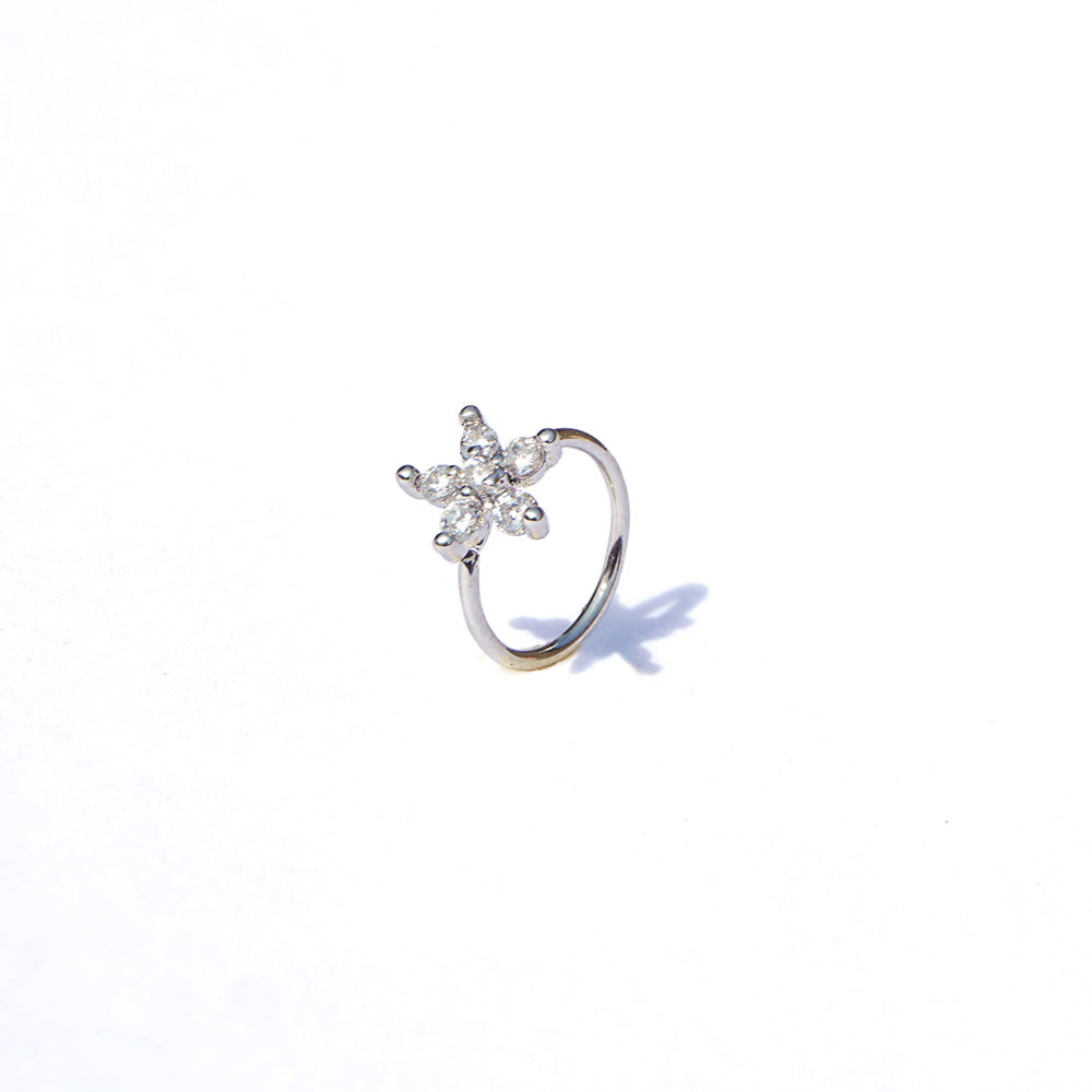 Piercing Hoop Flower P