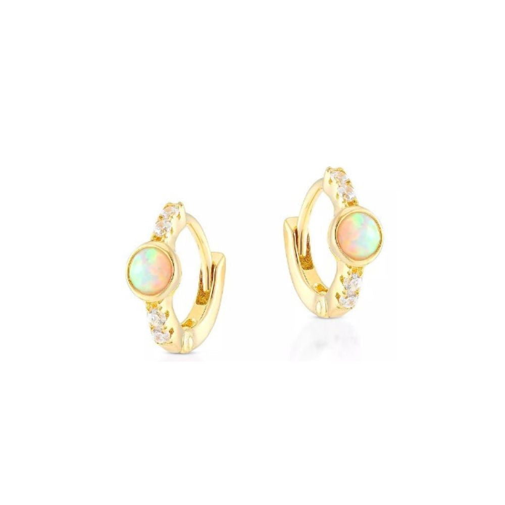 argollas pequeñas, argollas con opalos, argollas doradas, argollas con piedras