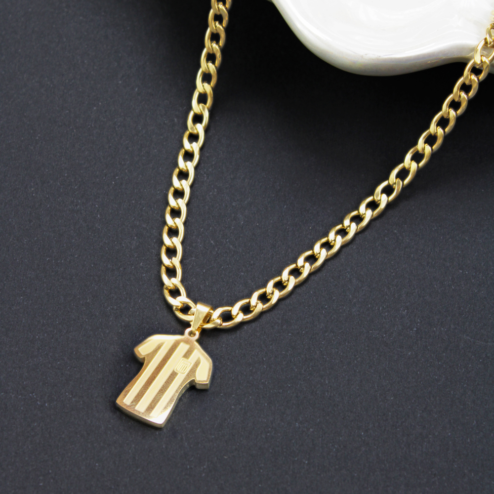 collar de camiseta, collar de futbol, collar de hombre, collar dorado de hombre, collar de alianza lima, collar de equipo de futbol, collar de hombre de alianza lima, collar de camiseta de futbol