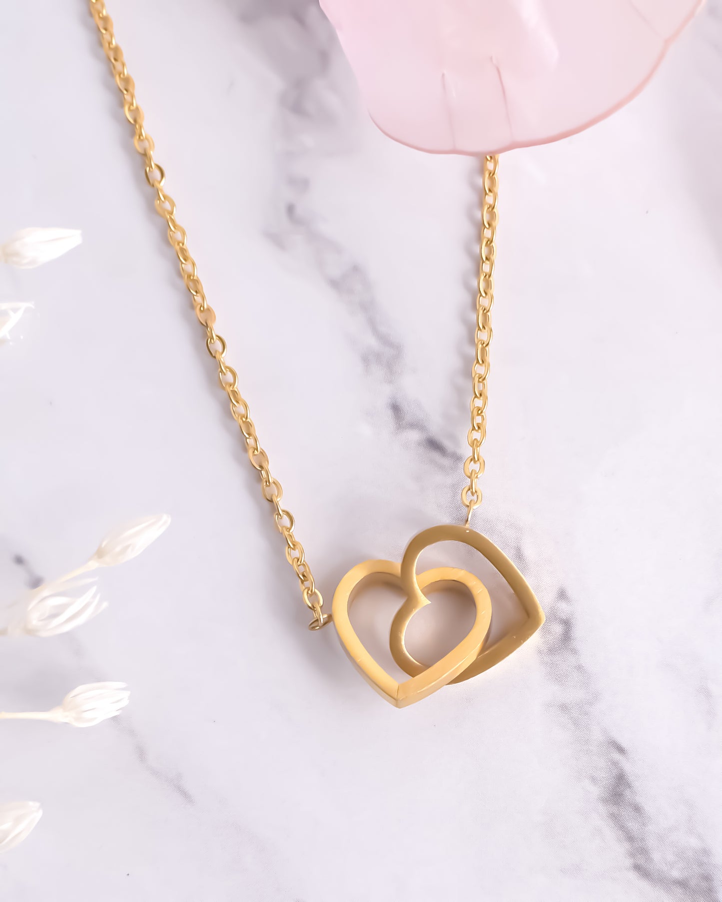 Pulsera My Love Corazones Acero