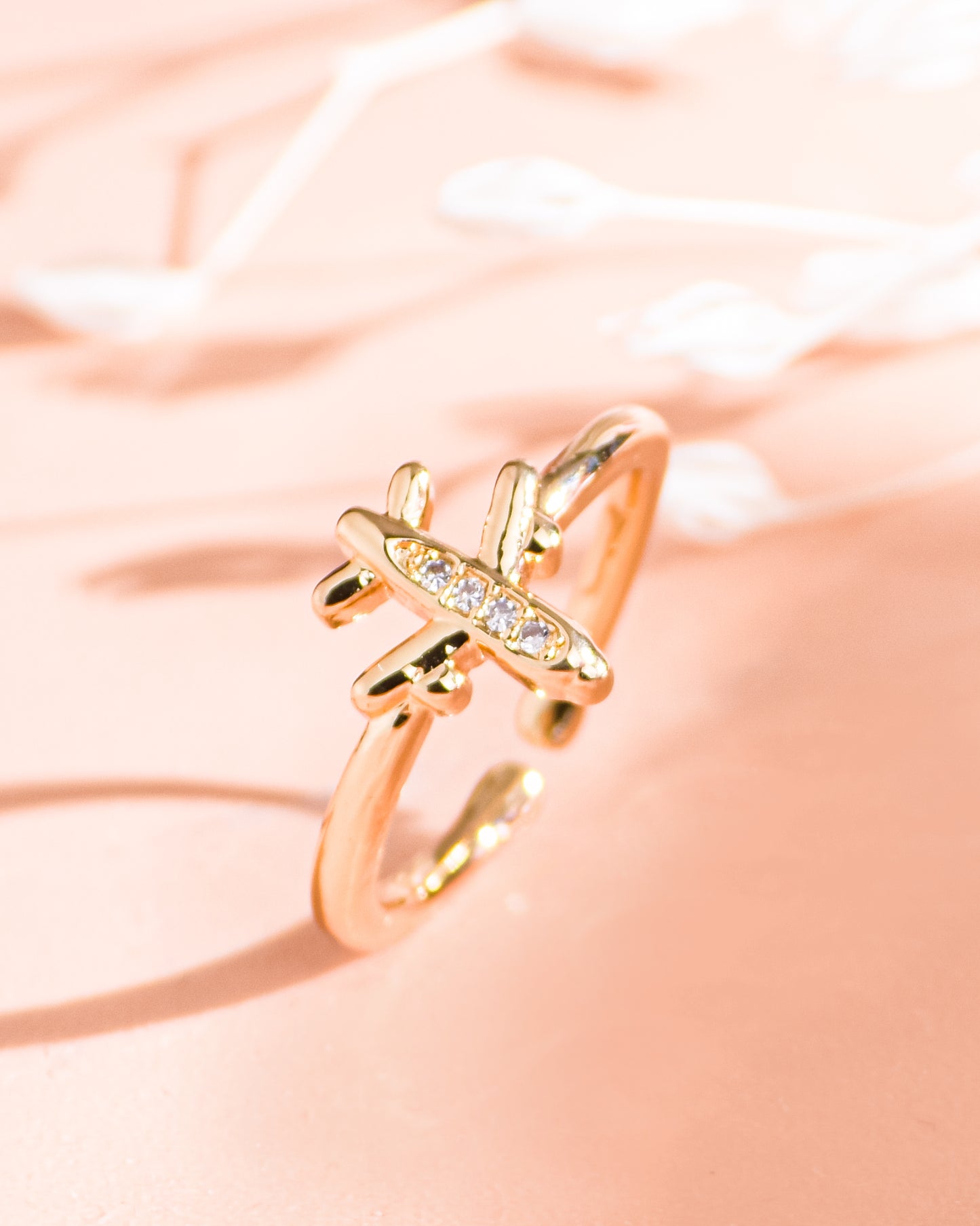 Anillo Avión Sueños Regulable