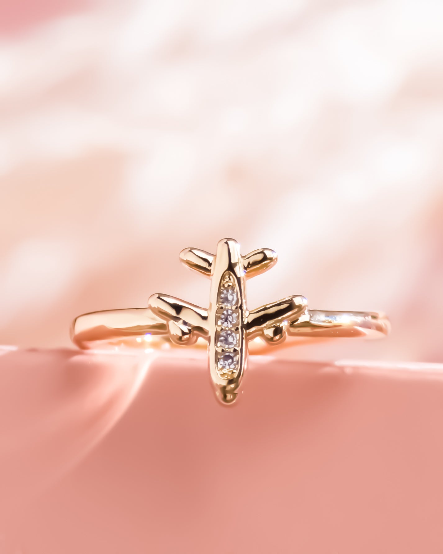 Anillo Avión Sueños Regulable