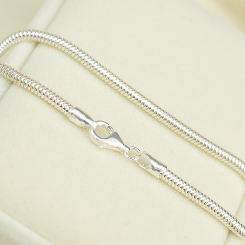 pulsera tipo pandora, pandora, pulsera cola de raton, pulsera de plata