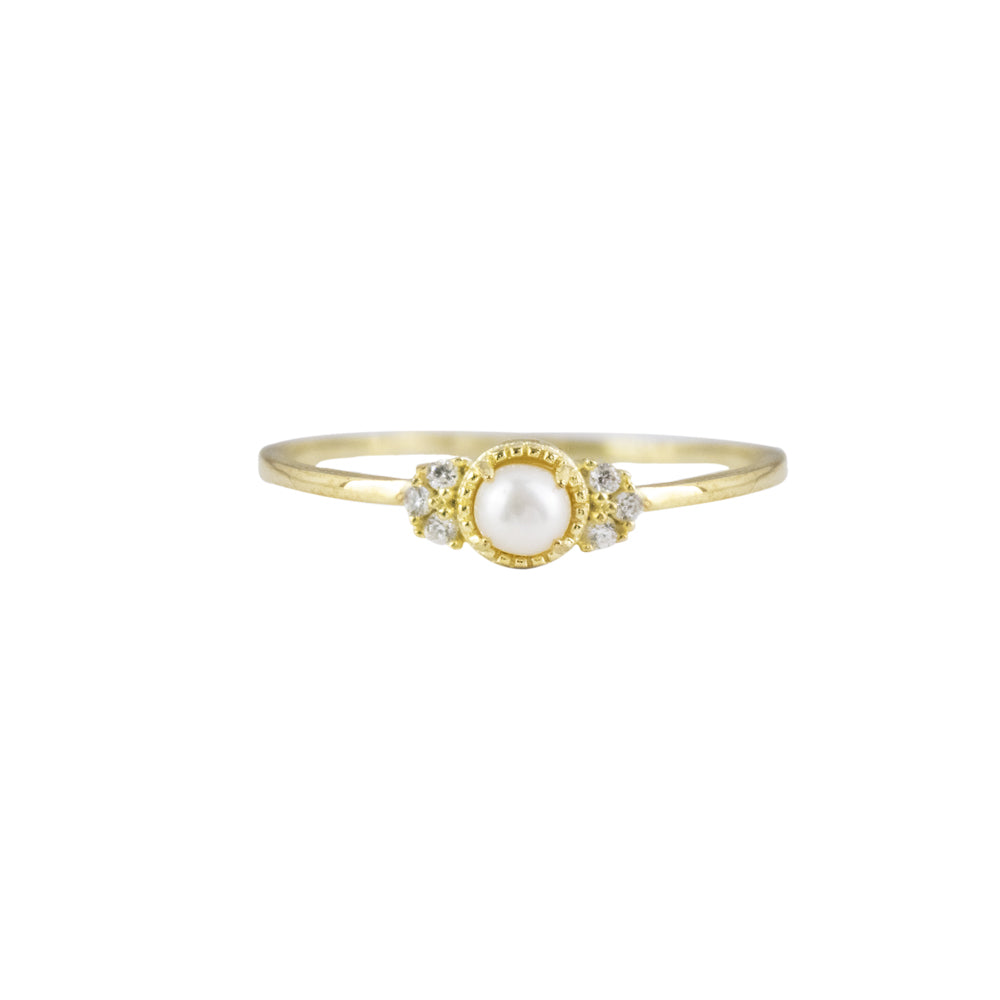 Anillo Nora Dorado Plata