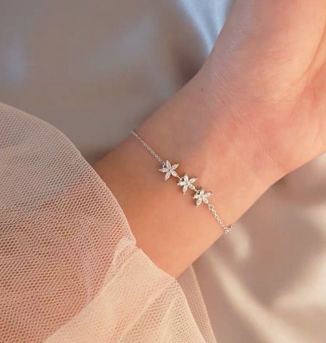 Pulsera Three Estrellas Plata