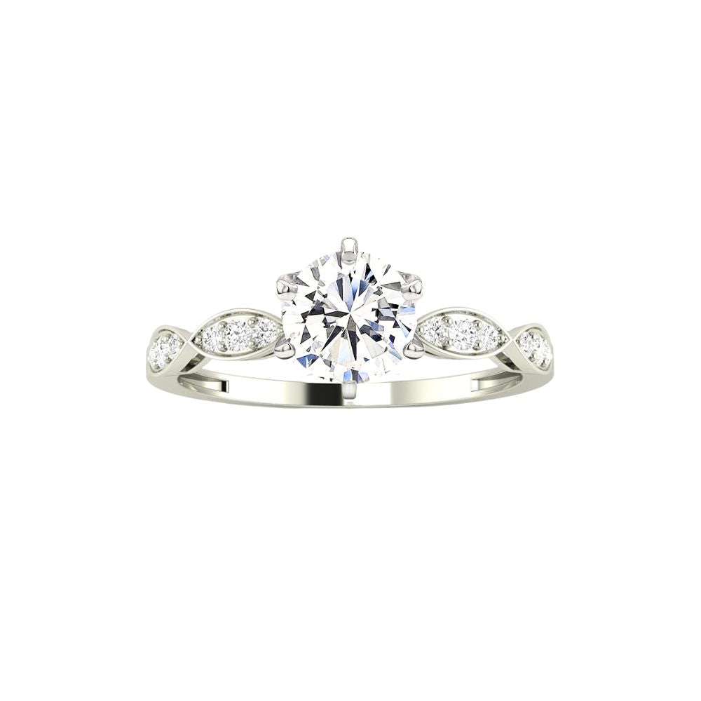 anillo de compromiso, anillo con piedras, anillo plateado con piedras, anillo con diamante