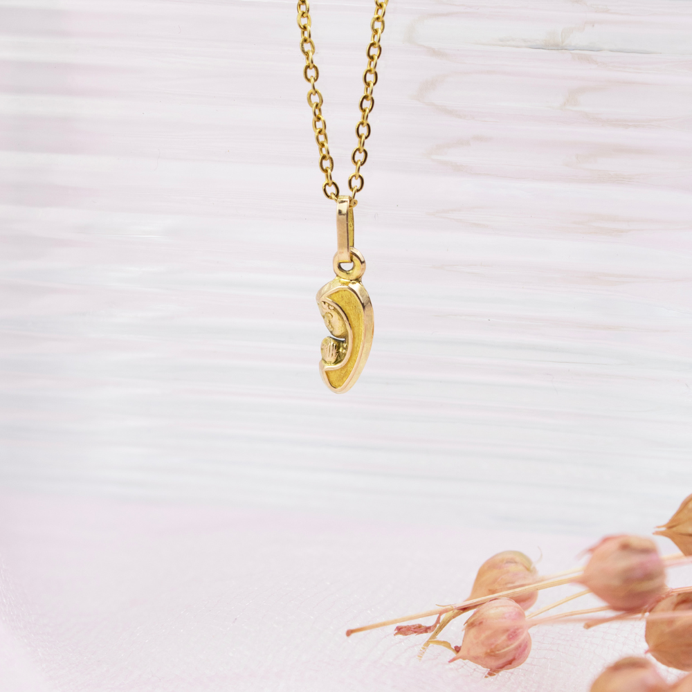 Dije Religioso Virgen Oro 18k