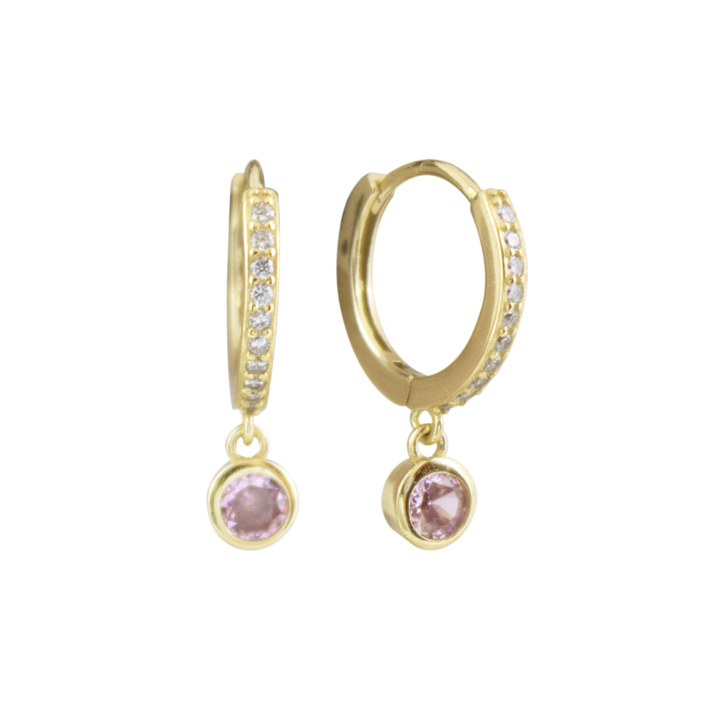 Argolla Bright Rosa Dorado Plata