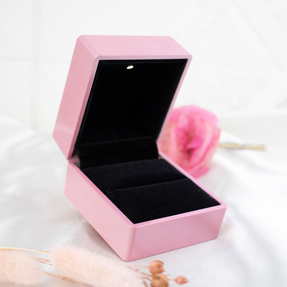 Estuche Caja Cuadrada con Luz Led