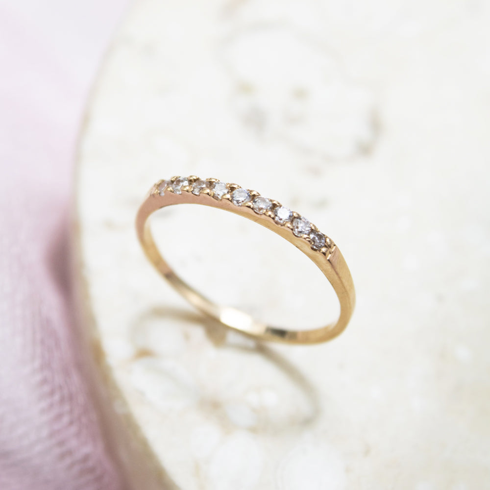 Anillo Rivier Churumbela Oro 18k