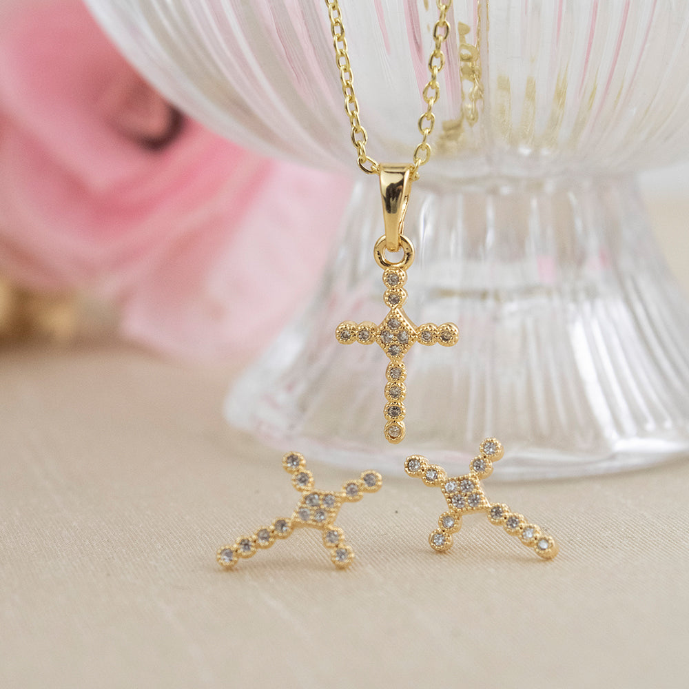 Set Cruz con circones