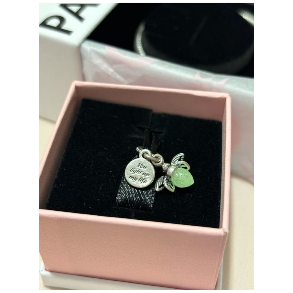 Dije Charm Luciérnaga Evangeline Plata