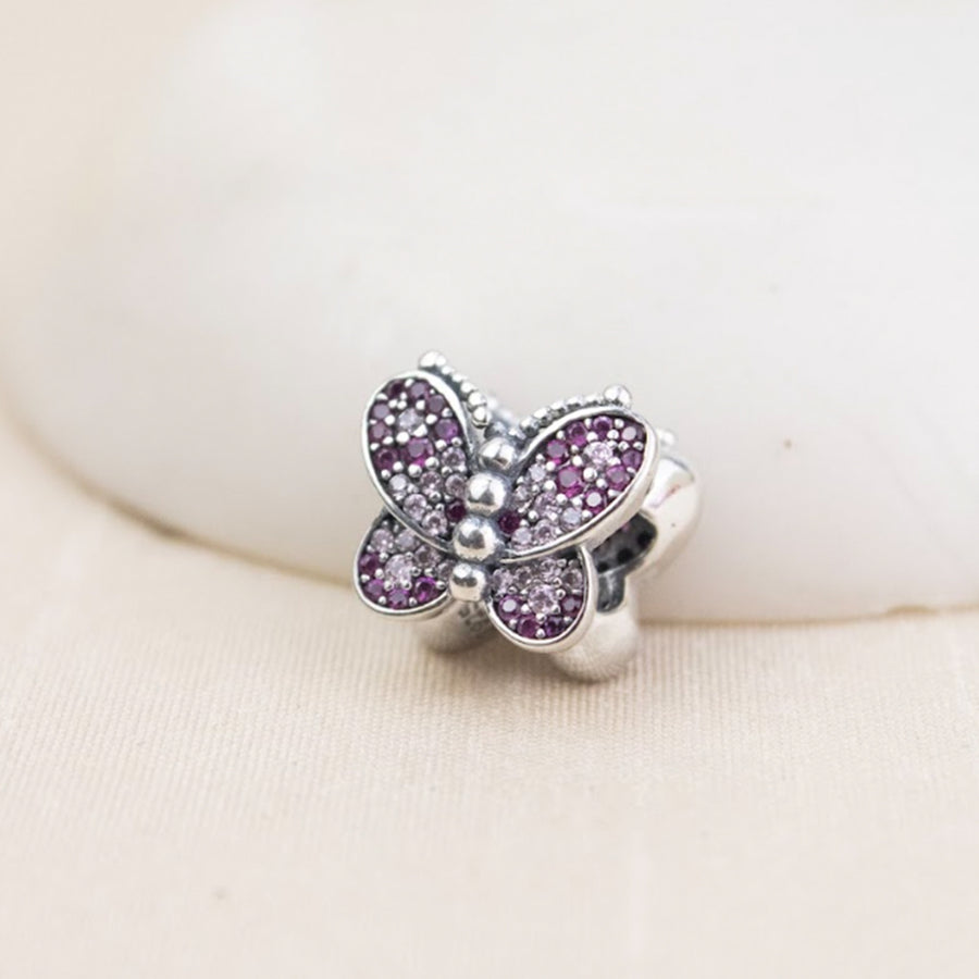 Dije Charm Mariposa Plata