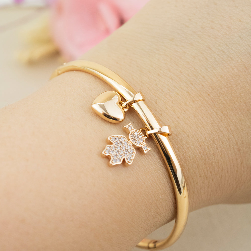 Pulsera de Niña Rose Acero