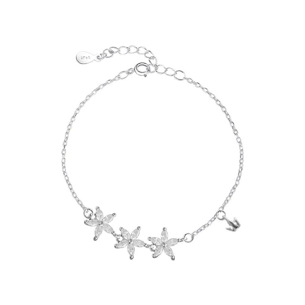 Pulsera Three Estrellas Plata