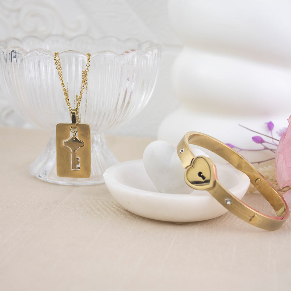 Box Premium 2 piezas: Set Corazón Llave