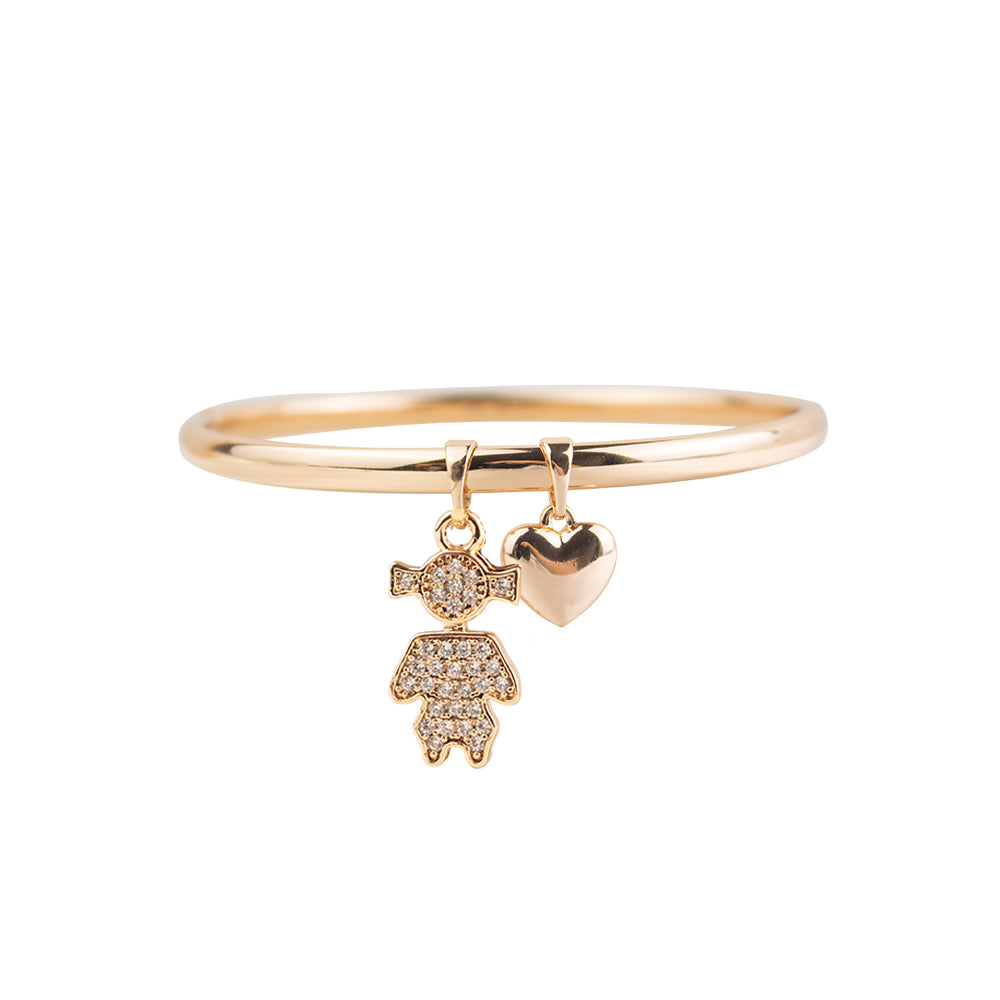 Pulsera de Niña Rose Acero