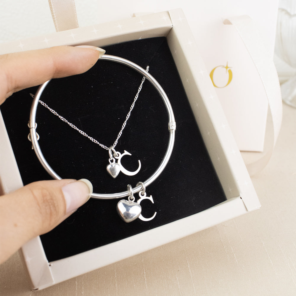 Box 2 piezas: Set Inicial Plata (Collar + Pulsera)