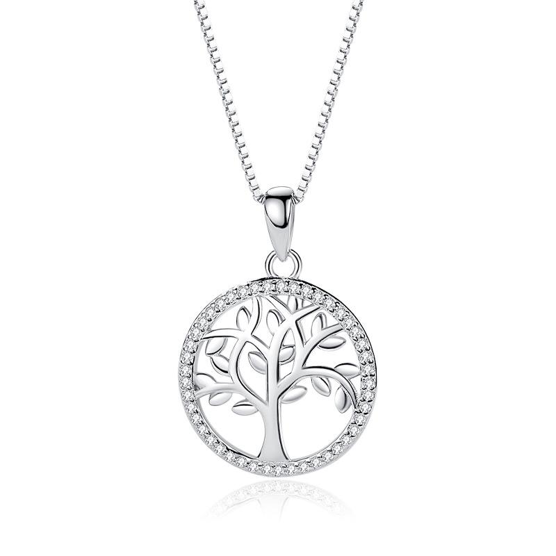 Collar Arbol de Prosperidad Plata