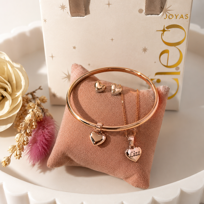 Set Amore Rose Acero