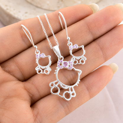 Set Hello Kitty Plata