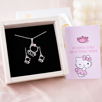 Set Hello Kitty Plata