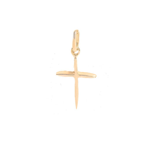 Dije Religioso Cruz Oro 18k