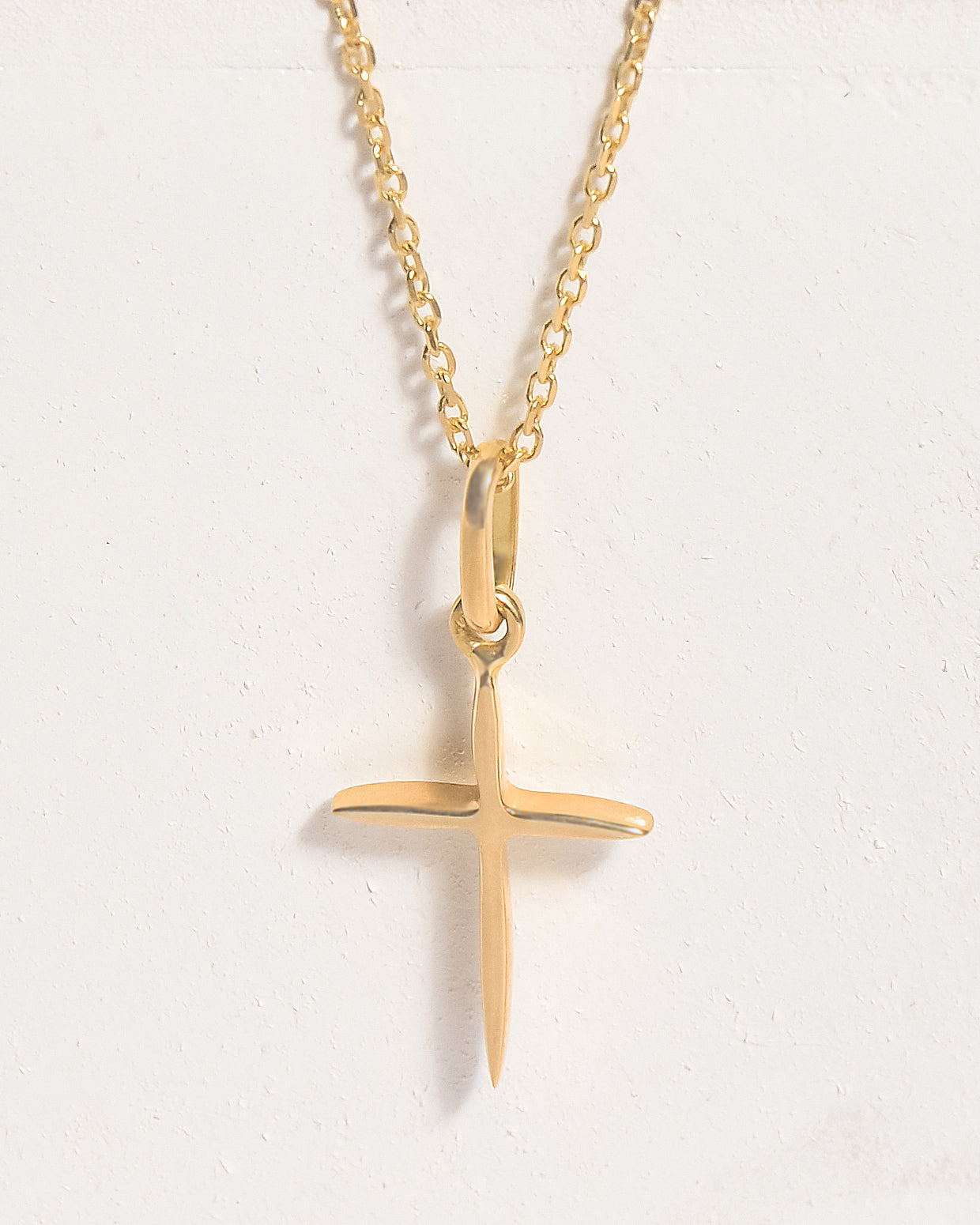 Dije Religioso Cruz Oro 18k