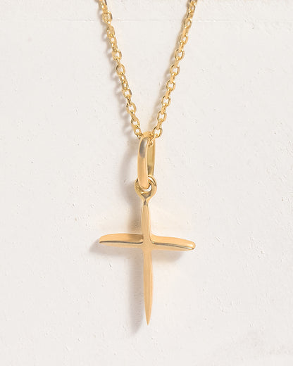 Dije Religioso Cruz Oro 18k