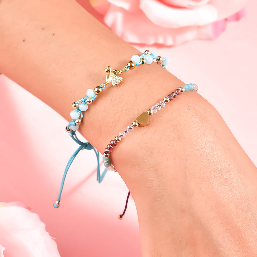 Pulsera Corazón Hilo