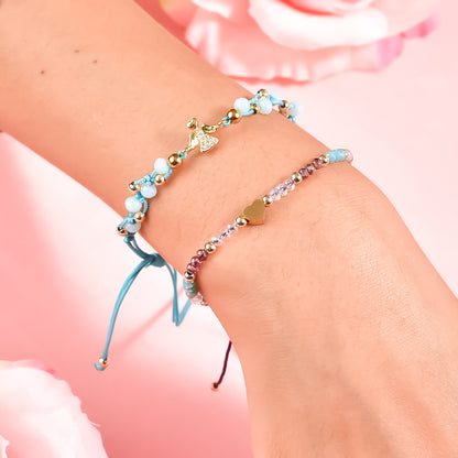 Pulsera Corazón Hilo