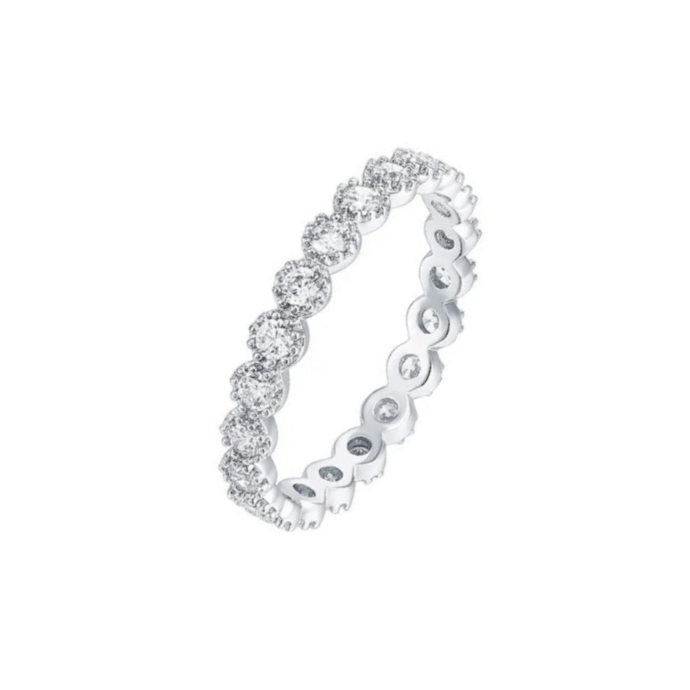 Anillo Diamond Churumbela Plata