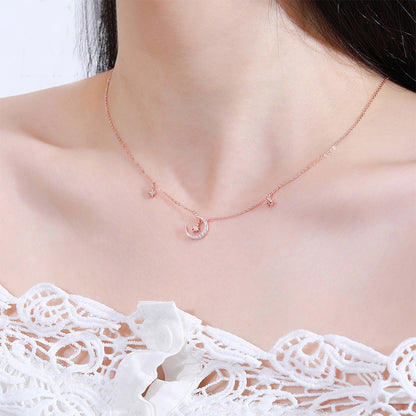 Collar RoseMoon Luna Oro Rosa