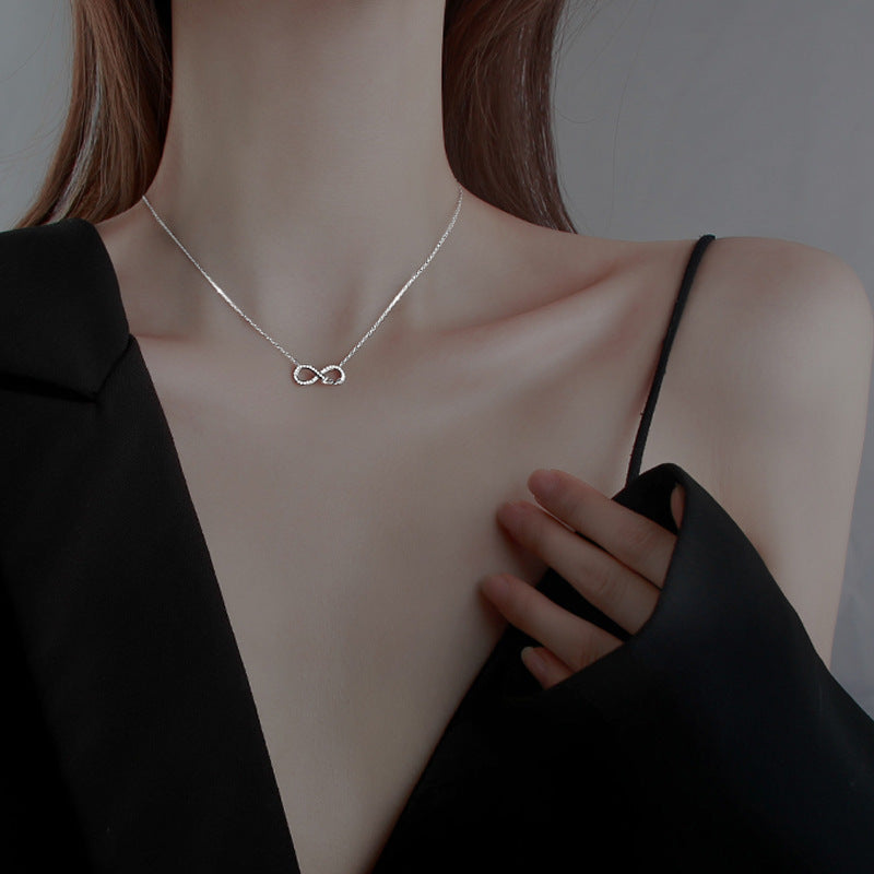 Collar Infinity Love Plata