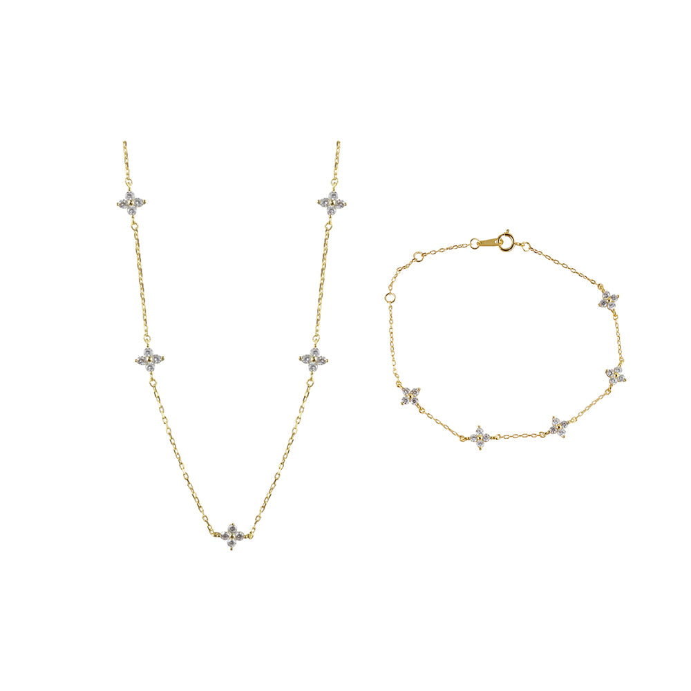 Setx2  Lucky Clover Plata