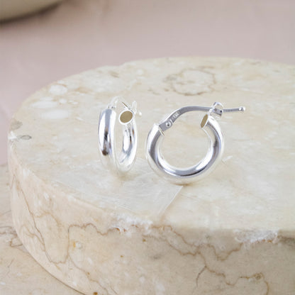 Argolla Hoop Vale Plata