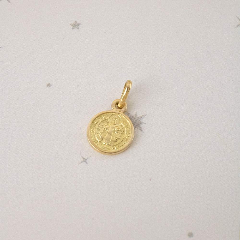 Dije San Benito Oro 18k
