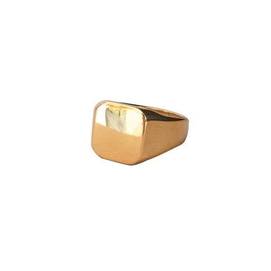 Anillo Grueso Plano para Hombre
