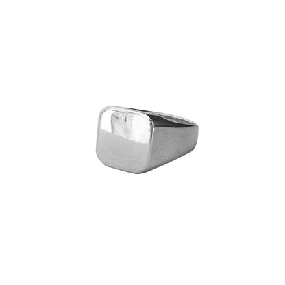Anillo Grueso Plano para Hombre