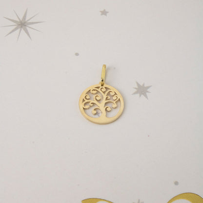 Dije Arbol de la Abundacia Oro 18k