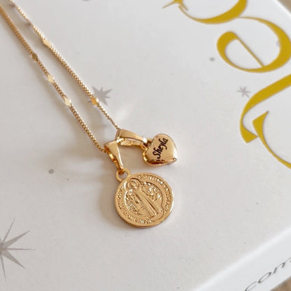 Collar San Benito Grabado Rose