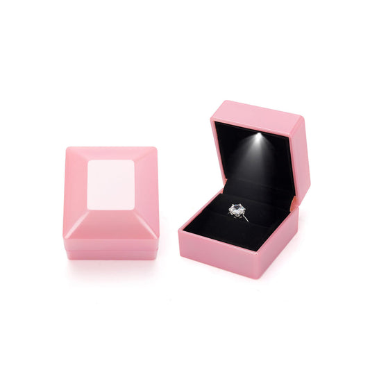 Estuche Caja Cuadrada con Luz Led