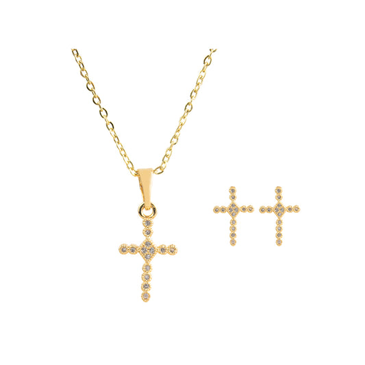 Set Cruz con circones