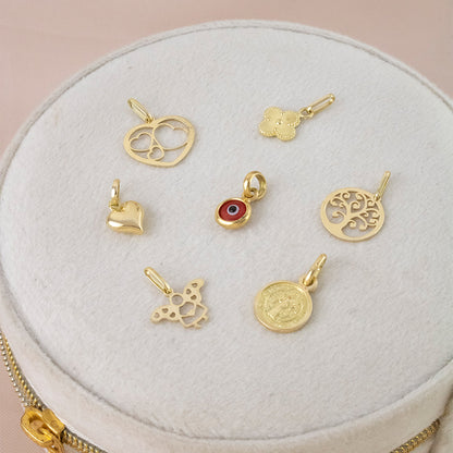 Dije Trébol Oro 18k