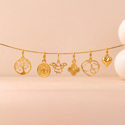 Dije Trébol Oro 18k