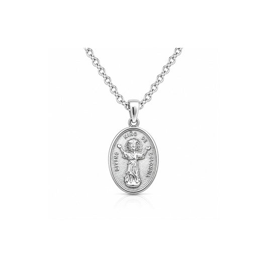 Collar Divino Niño Plata Plateado