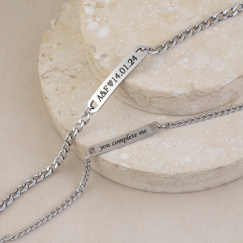 Set Premium de Esclavas con Grabado