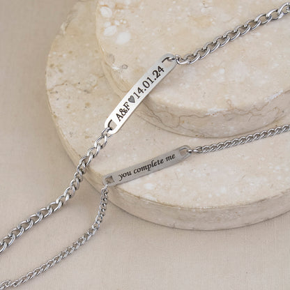 Set Premium de Esclavas con Grabado