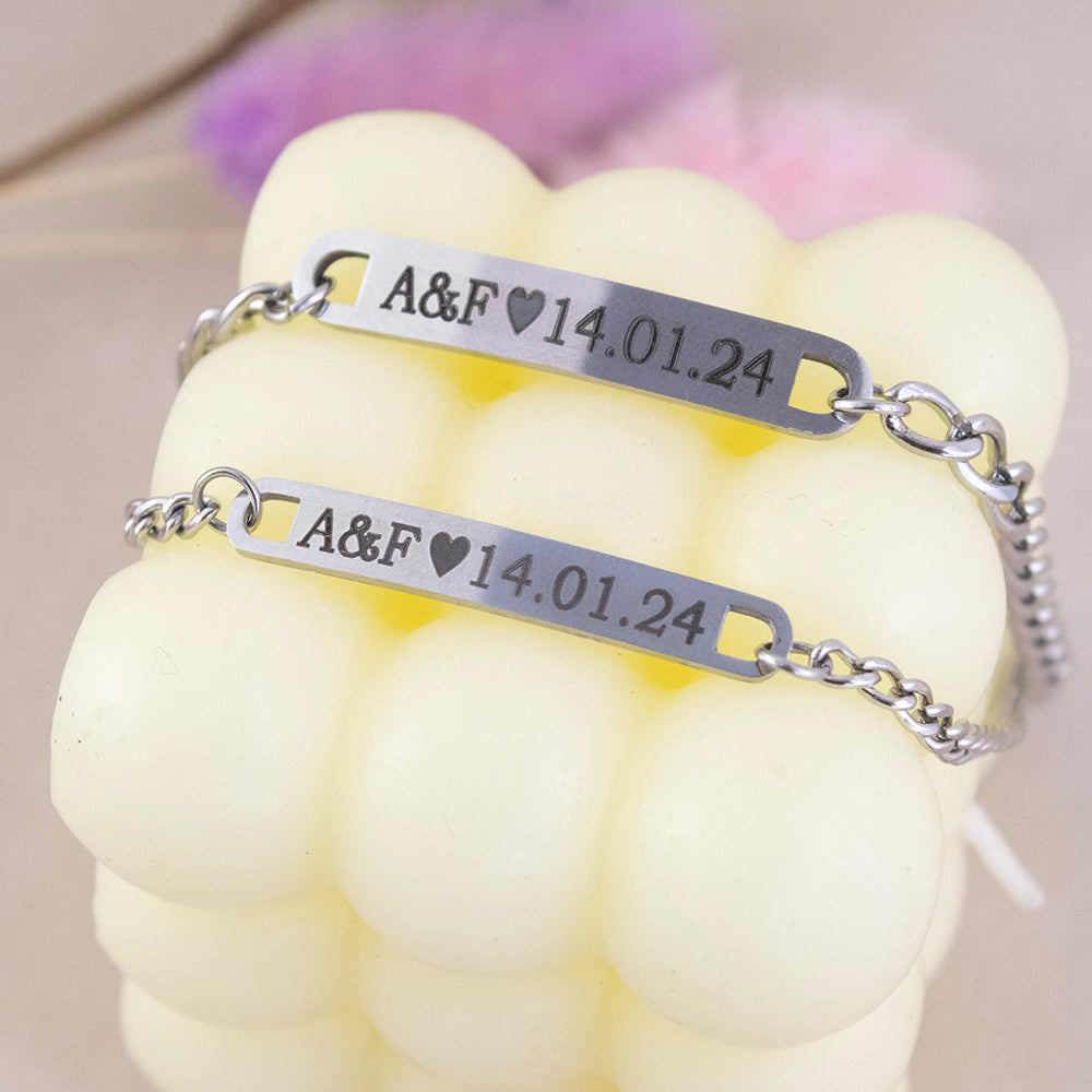 Set Premium de Esclavas con Grabado