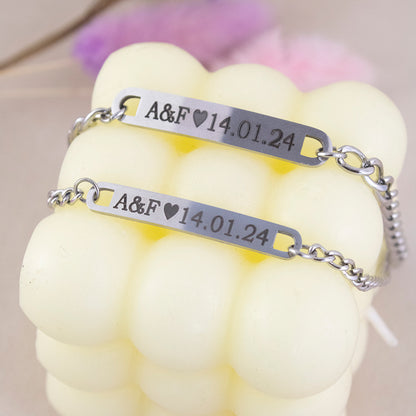 Set Premium de Esclavas con Grabado